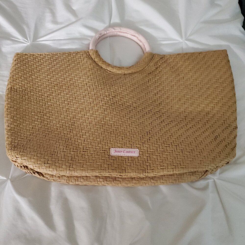Juicy Couture Rattan Beach Tote ⛱️